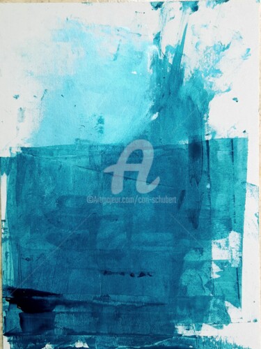 Peinture intitulée "Aqua" par Cori  Schubert, Œuvre d'art originale, Acrylique