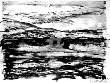 Pittura intitolato "nightswimming" da Cori  Schubert, Opera d'arte originale, Acrilico