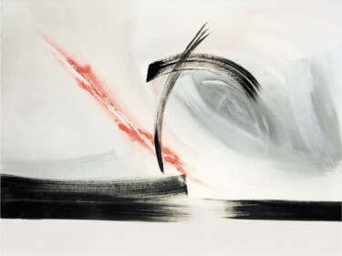 Картина под названием "Sourire du Cyclone" - Corine Sylvia Congiu, Подлинное произведение искусства, Акрил