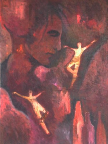 Peinture intitulée "Mes Robert : Smith" par Corine Belec, Œuvre d'art originale