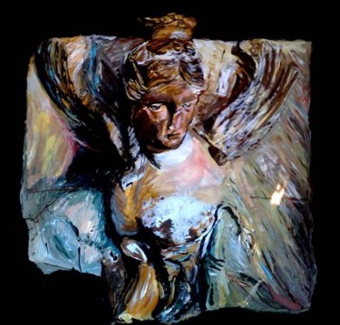 Peinture intitulée "Petra Jordanie 2 by…" par C Yù, Œuvre d'art originale