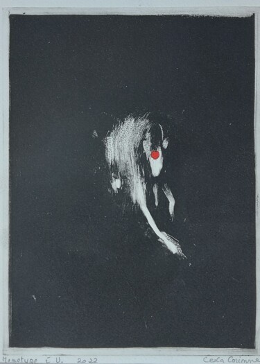Incisioni, stampe intitolato "Sanka 4" da Corinne Cesca, Opera d'arte originale, Monotipo