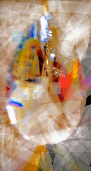 Fotografie mit dem Titel "Cristal lights" von Corinne Courlet (Artcolorsimages), Original-Kunstwerk, Light Painting