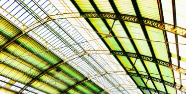Fotografie getiteld "Gare d'Avignon-Cent…" door Corinne Courlet, Origineel Kunstwerk, Digitale fotografie