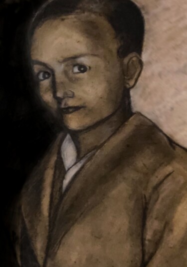 「Türkiye'de Çocuk, 1…」というタイトルの描画 Corinne Courletによって, オリジナルのアートワーク, インク