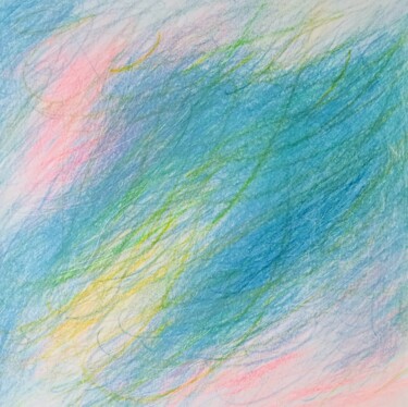 Dessin intitulée "Wool" par Corinne Courlet, Œuvre d'art originale, Crayon