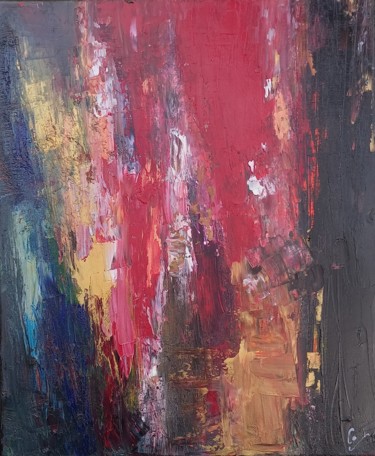 BUENA VISTA Peinture intitulée "BUENA VISTA" par Corinne Foucouin, Œuvre d'art originale, Huile Monté sur Châssis