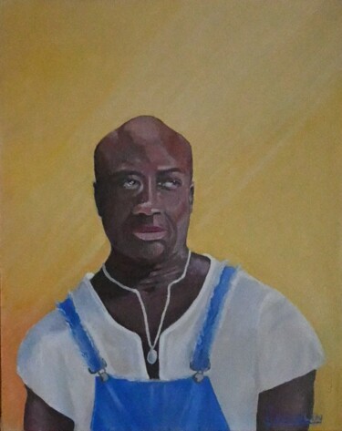 Painting titled "Micheal Clarke Dunc…" by Corinne Gosselin, Original Artwork, Oil