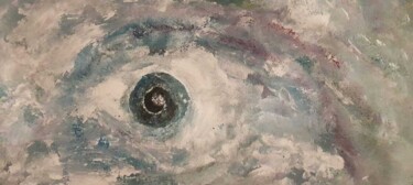 Peinture intitulée "ATMOSPHERE" par François Lestrille, Œuvre d'art originale, Acrylique Monté sur Panneau de bois