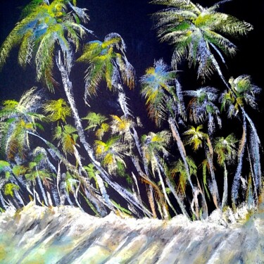 Pintura titulada "tropical venezuela" por Corinne Lanno, Obra de arte original, Pastel