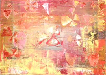 Peinture intitulée "Naissance des Anges…" par Corinne Manera - Perrin, Œuvre d'art originale, Autre