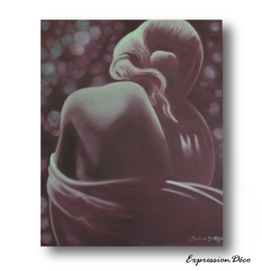Peinture intitulée "Passionnatta" par Corinne Duran, Œuvre d'art originale, Huile