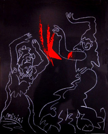 Painting titled "expo-misiri-cite-mu…" by Corinne Misiri, Original Artwork