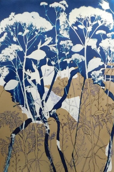 印花与版画 标题为“30 x 40_WS 1” 由Cornelia Tersanszki, 原创艺术品, 光绘摄影 安装在纸板上