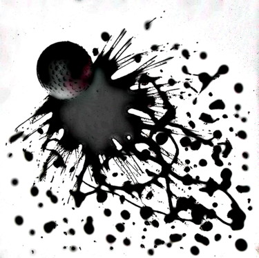 Photography titled "explosion de balle" by Charles Cornil, Original Artwork