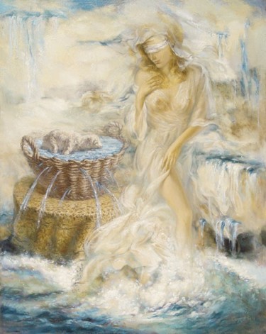 Painting titled "Mirage" by Vitalie Coroban, Original Artwork