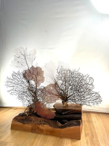 雕塑 标题为“RIVE” 由Corol, 原创艺术品, 木