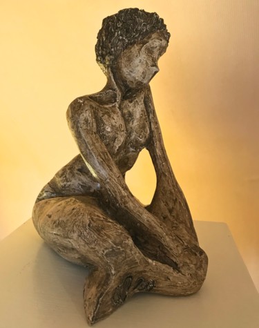 Sculpture intitulée "DIAPASON_ARCAROC201…" par Arcaroc, Œuvre d'art originale, Terre cuite