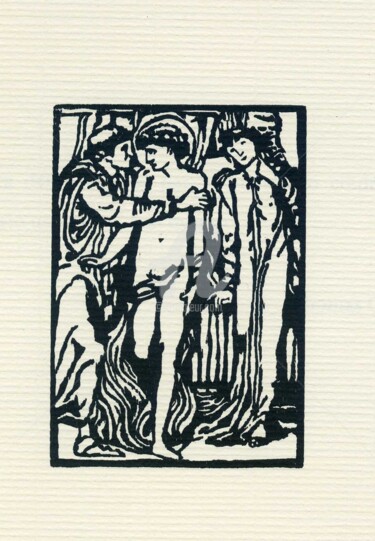 Artigianato intitolato "PRERAFFAELLITI, CON…" da Cosimo Amedeo Eliodoro, Opera d'arte originale