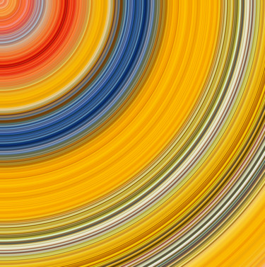 Arte digitale intitolato "Red yellow blue gre…" da Cosmina Lefanto, Opera d'arte originale, Fotomontaggio
