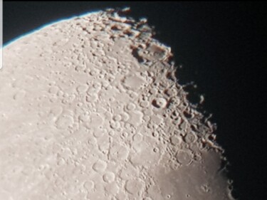 摄影 标题为“Moon one” 由Cosmos, 原创艺术品, 操纵摄影