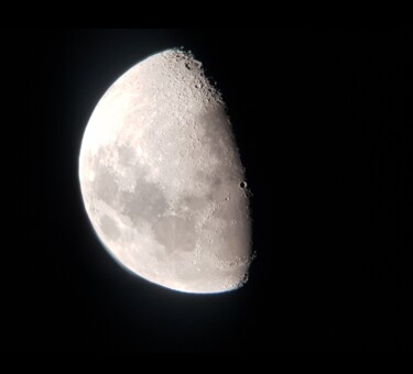 Fotografía titulada "Moon lune 2" por Cosmos, Obra de arte original, Fotografía manipulada