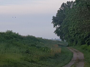 Photographie intitulée "La route" par Cosmos, Œuvre d'art originale, Photographie non manipulée