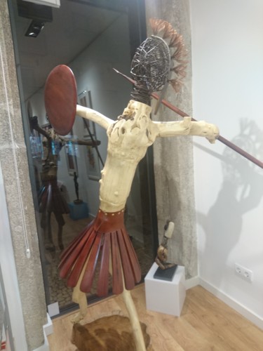 Sculpture intitulée "MARS" par Costa, Œuvre d'art originale, Bois