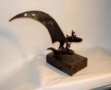 Sculpture titled "catamaran" by N.C.J. Stam, Original Artwork, Casting