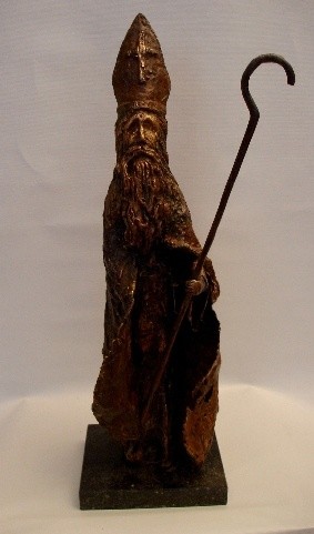 Escultura intitulada "santa claus" por N.C.J. Stam, Obras de arte originais, Moldagem