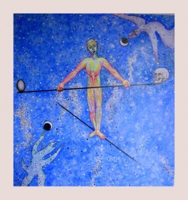 Pittura intitolato "Il Filosofo" da Costantino Canonico, Opera d'arte originale