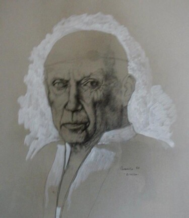 Pittura intitolato "Picasso" da Costantino Canonico, Opera d'arte originale, Olio