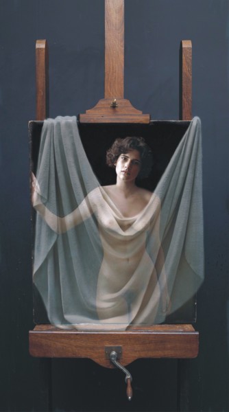 Pintura intitulada "IL VELO" por Costantino Di Renzo, Obras de arte originais, Óleo