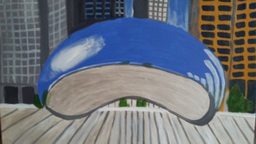 Peinture intitulée "CHICAGO - Série  2" par Courtney Arts, Œuvre d'art originale, Acrylique