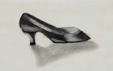 Drawing titled "Shoe" by Courtney Wilde, Original Artwork