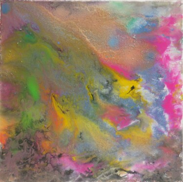 Pittura intitolato "tempete de sable" da Myriam Courty, Opera d'arte originale, Acrilico