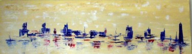 Peinture intitulée "La Rochelle" par Jean Pierre Coussaert, Œuvre d'art originale