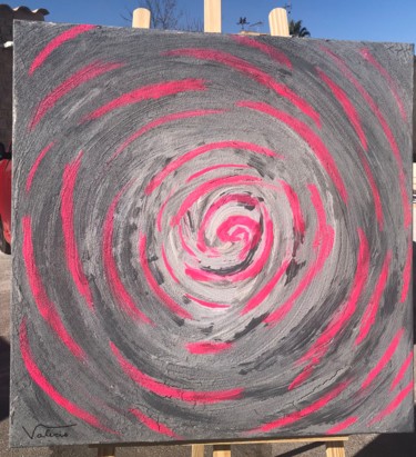 Painting titled "Rond" by Valérie Coutret, Original Artwork