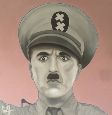 Peinture intitulée "Charlie Chaplin « L…" par Christophe Couzy, Œuvre d'art originale, Acrylique