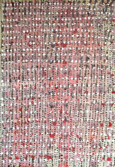Peinture intitulée "Dot 003" par Covadonga Castro, Œuvre d'art originale, Acrylique
