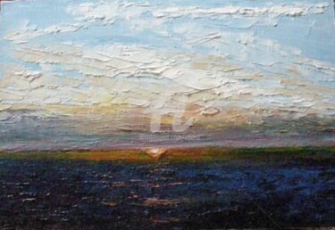 Malerei mit dem Titel "Sunrise 1 in South…" von Colette Pennarun, Original-Kunstwerk