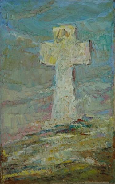 Painting titled "Butuceni" by Andrei Semyonov, Original Artwork