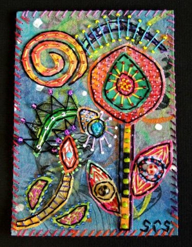 Collages titled ""Octopus Garden-2"" by Creative Chick, Original Artwork