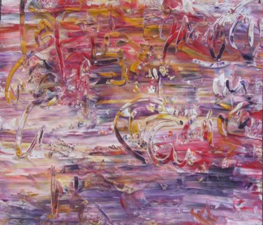 Peinture intitulée "Voyage en amnésie -…" par Solenne Roy, Œuvre d'art originale