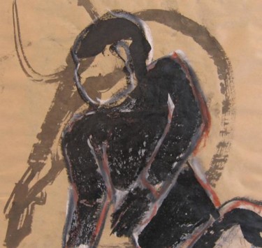 Peinture intitulée "taijiquan 3" par Solenne Roy, Œuvre d'art originale