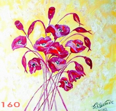 Peinture intitulée "160 BOUQUET DES CHA…" par Crilamb, Œuvre d'art originale