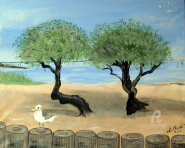 Painting titled "399-50x40.jpg" by Crilamb, Original Artwork, Acrylic