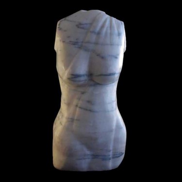 Sculpture titled "Afrodita" by Rommel Cristina, Original Artwork, Stone