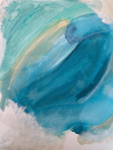 Pittura intitolato "WAVES" da Cris Cosin, Opera d'arte originale, Acrilico