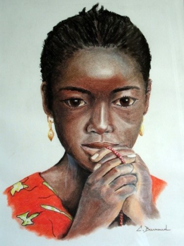 Painting titled "Souadi" by Christiane Barnaud, Original Artwork